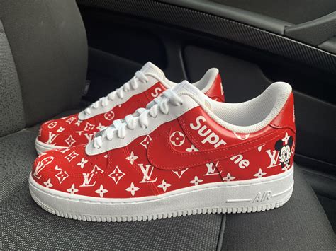 louis vuitton af1 custom|louis vuitton af1 red.